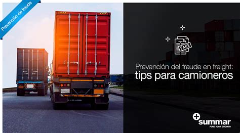 Prevención del fraude en freight tips para camioneros