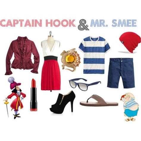 Captain Hook AND Mr Smee | Disney inspired fashion, Disney dress up, Mr smee costume