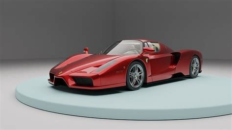 Enzo Ferrari 3d Model Cgtrader