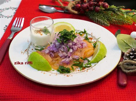 Entr E De Saumon Fum Aux Oignons Persil Et Citron Vert Recette Par Zika