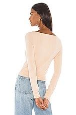 LPA Lani Sweater In Nude REVOLVE