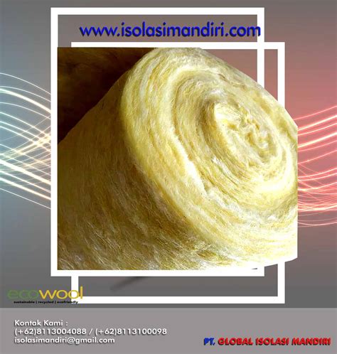 JUAL PEREDAM GLASSWOOL MOJOKERTO D16