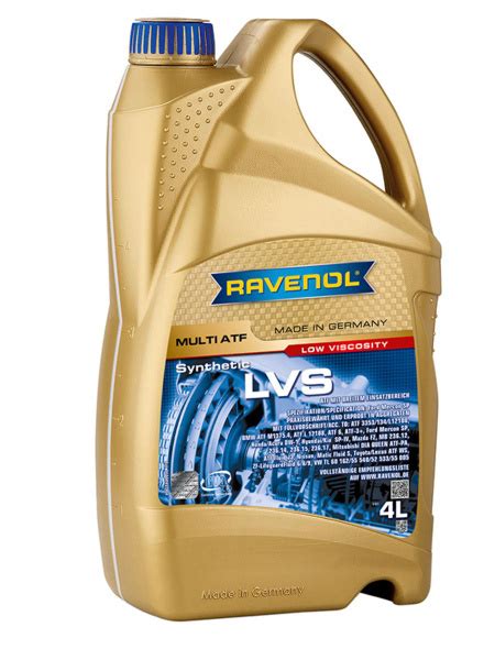 Масло АКПП RAVENOL Multi ATF LVS Fluid 4 литра купить по выгодной