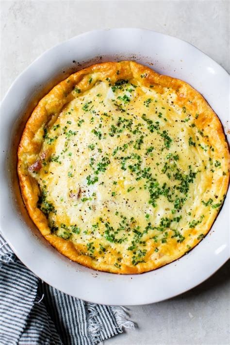 Crustless Quiche Lorraine Recipe Skinnytaste