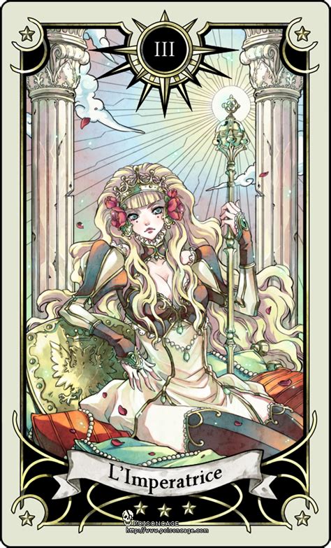 Tarot Card The Empress By Rann Poisoncage On Deviantart Tarot