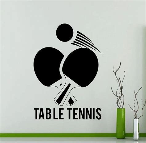 Masa Tenisi Duvar Izimi Masa Tenisi Duvar Resmi Tenis