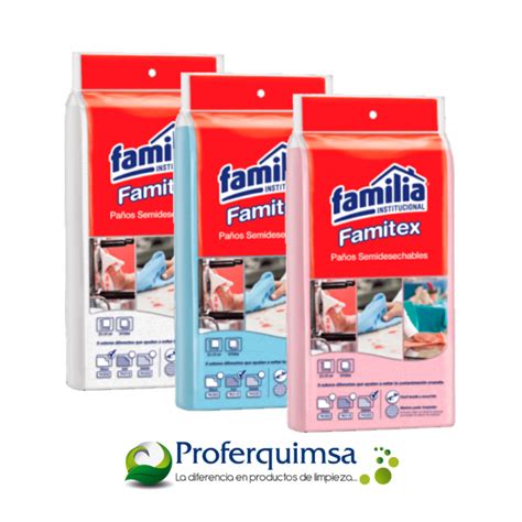 PAÑOS SEMIDESECHABLES FAMITEX Proferquimsa