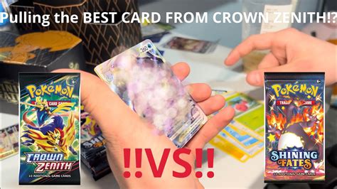 Pulling The Best Artwork In Crown Zenith Crown Zenith Vs Shining Fates