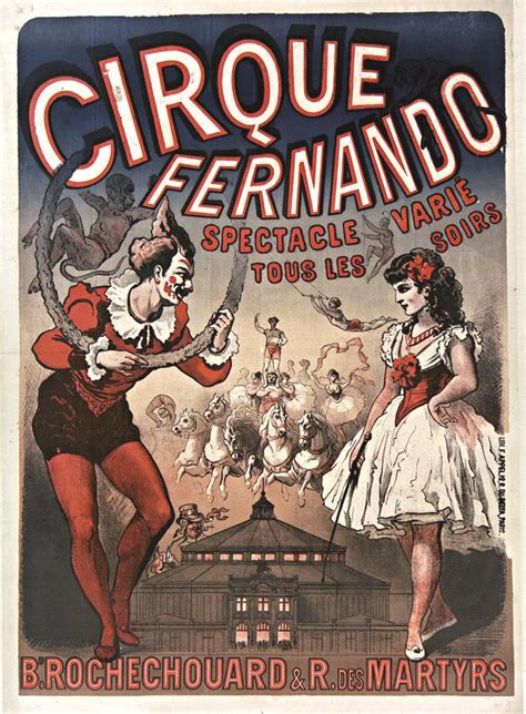 Vintage French Circus Posters