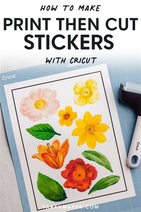 How To Print And Cut Vinyl Stickers On Cricut Printable Form