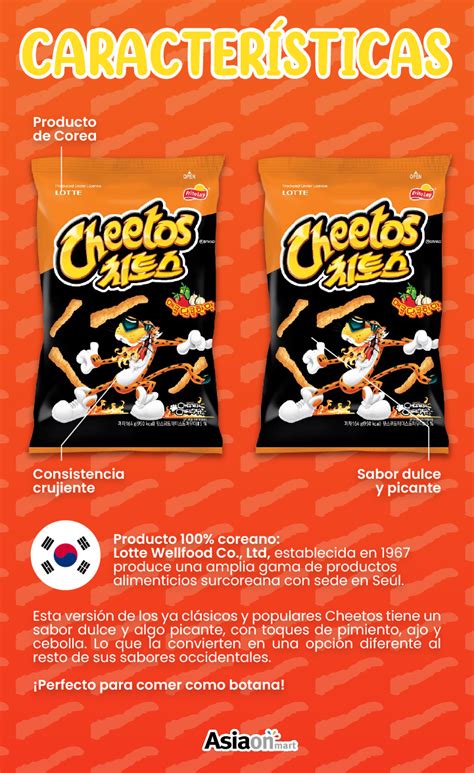 Lotte Cheetos Dulce Y Picantes Gr Asiaon Mart