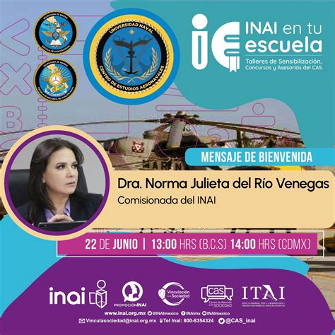 Promoción y Vinculación INAI on Twitter Hoy desde la Escuela de