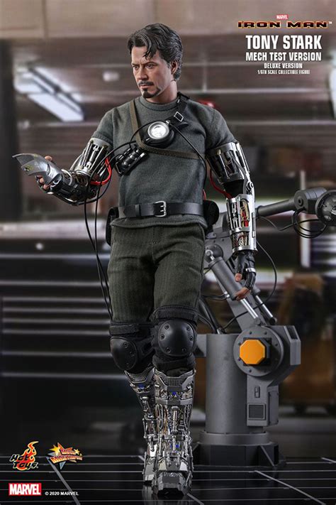 Hot Toys Iron Man Tony Stark Mech Test Deluxe Ver HYPERTOYS