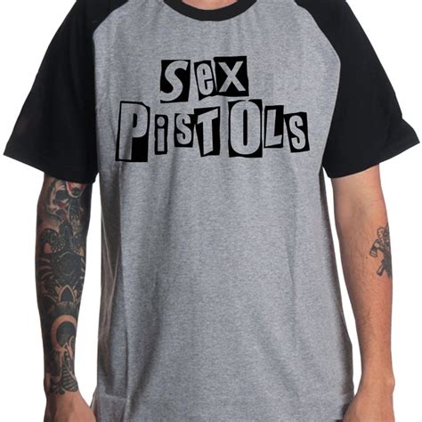 Camiseta Ragl Sex Pistols Rockwear Preta Elo