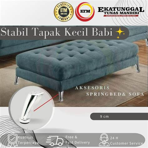 Jual Kaki Sofa Kursi Meja Springbed Stabil Stainless Model Bentuk Kaki