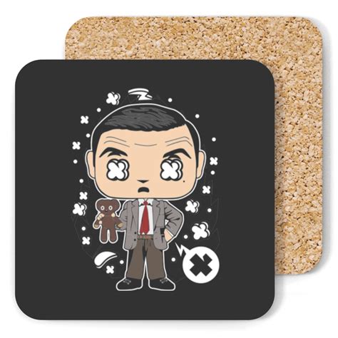 Mr Bean Mr Bean Pop Art Coasters Sold By Donnagladysd Sku 95619725