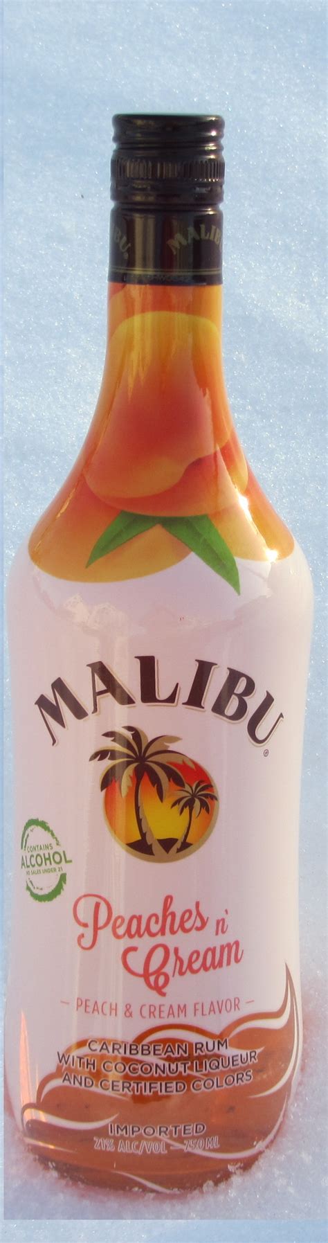 Review Malibu Peaches N Cream Rum Best Tasting Spirits Best