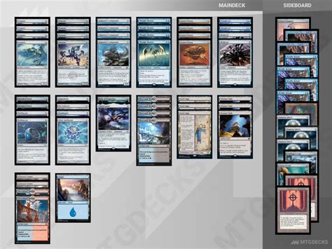 Modern Cast Affinity Deck By Dario Botta Mtg Decks