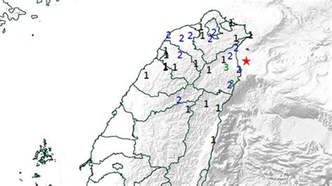 9：01發生規模4 7地震！ 宜蘭3級 北桃竹中2級