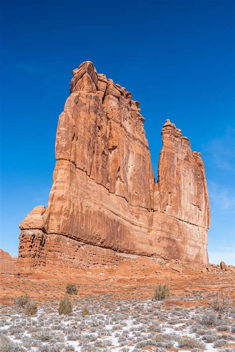 The Organ Courthouse Towers Arches National Park Utah 18195