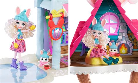 Mattel Enchantimals Snow Valley Zimowa chatka Zestaw - Sklep ...
