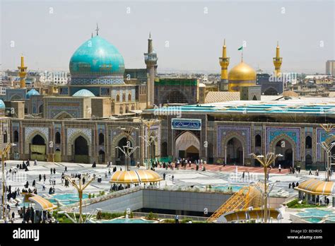 Astan E Qods Razavi Tomb And Shrine Of Shiite Imam Reza Mashhad Iran