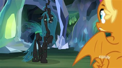 1843014 Safe Screencap Ocellus Queen Chrysalis Smolder