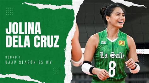 Uaap Season Women S Volleyball Round Jolina Dela Cruz Youtube