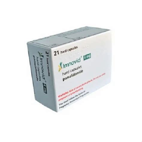 Pomalidomide Capsules 4 Mg At Rs 15946 Box Pomalid In Nagpur ID