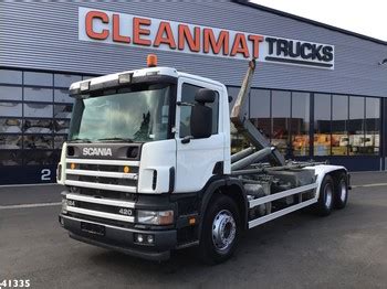 Scania P 114 380 Manual Full Steel For Sale Hook Lift Truck 13750 EUR