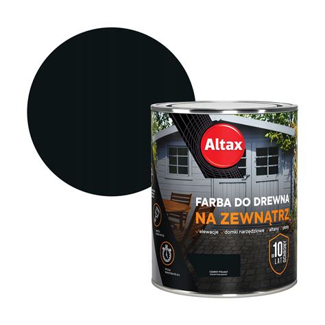 Altax Farba Do Drewna L Czarny P Mat Cena