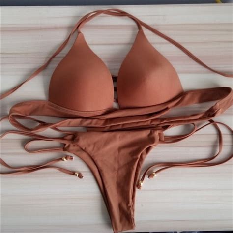 Swim Sexy Padded Push Up String Bikini Nwt Poshmark