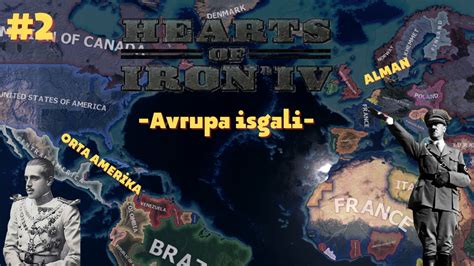 AVRUPA İŞGALİ VE AMERİKA HAZIRLIKLARI HEARTS OF IRON 4 MULTİPLAYER