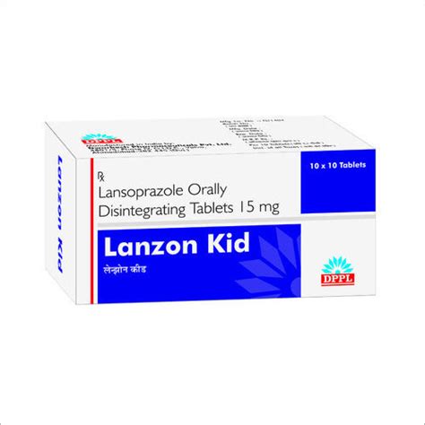 15mg Lansoprazole Orally Disintegrating Tablets Manufacturer Supplier Exporter From Ahmedabad