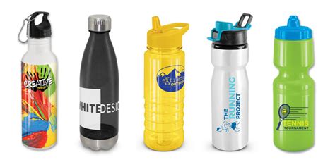 Branded Water Bottles - Brand Identity