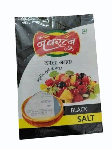 Kg Laminated Black Salt Pouch Printing Services At Rs Kg In