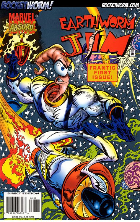 Earthworm Jim Marvel Absurd Comic