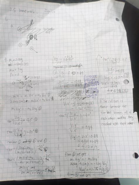 Solved Object 1, ﻿with a mass of 2.0 ﻿kg, ﻿is sliding along | Chegg.com