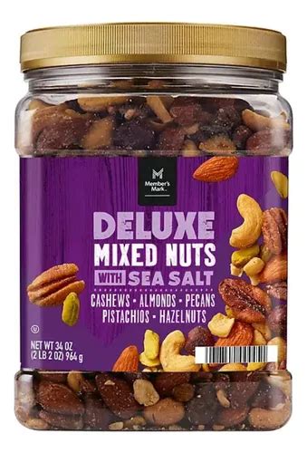 Member s Mark Deluxe Mixed Nuts Nueces Mixtas Con Sal Meses sin interés