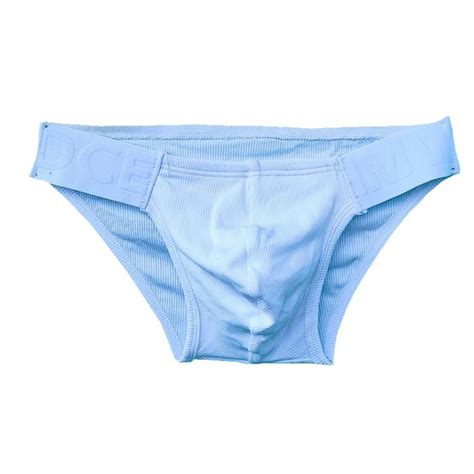 Sexy Panties Men High Cut U Convex Pouch Lingerie G String Briefs