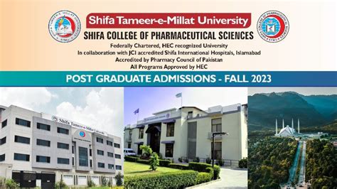 Shifa Tamer E Millat University Islamabad Admission 2023 How To Apply