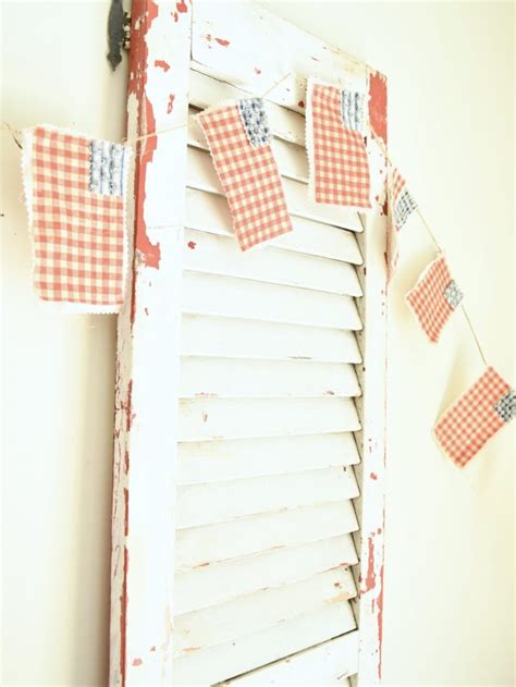 Diy Flag Garland Sky Lark House