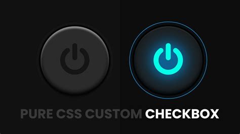 CSS Custom Checkbox Design YouTube