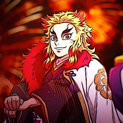 Kyojuro Rengoku Icon Anime Personagens De Anime Fanart