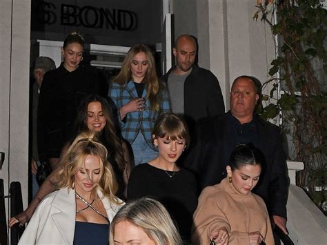 Taylor Swift Has Dinner with Selena Gomez, Gigi Hadid and Brittany Mahomes