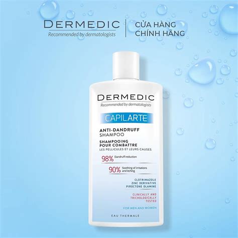 Mua Dầu gội sạch gàu Dermedic Capilarte Anti Dandruff Shampoo 300ml tại