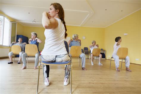 Gentle Chair Yoga For Seniors—with Pdf