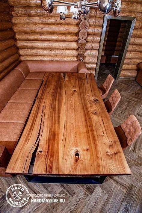 Стол Bani - стол из дерева для бани на заказ