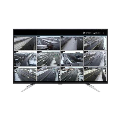 Monitor Led K Uhd Ips Orientado Para Videovigilancia