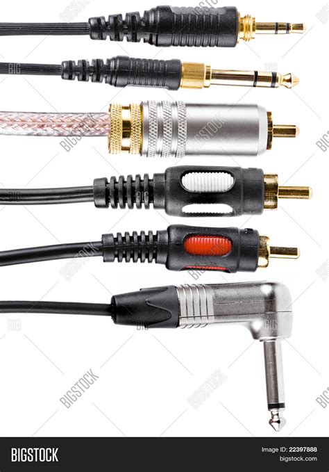 Different Types Audio Cable Image & Photo | Bigstock